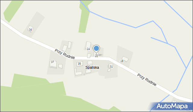 Brodła, Przy Rudnie, 22, mapa Brodła