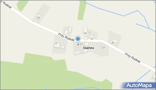 Brodła, Przy Rudnie, 35, mapa Brodła