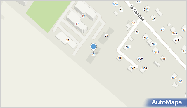 Brodnica, Pruszyńskiego Stanisława, gen., 21, mapa Brodnica