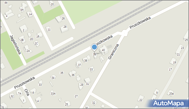 Brwinów, Pruszkowska, 39, mapa Brwinów