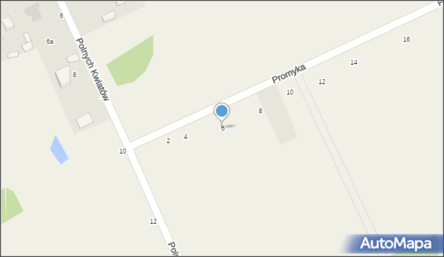 Brzozówka, Promyka, 6, mapa Brzozówka