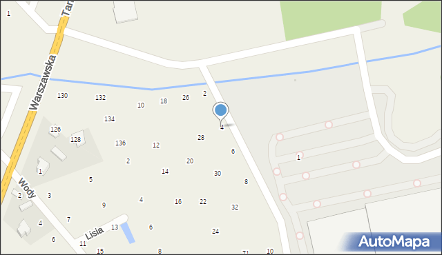 Brzozówka, Przemysłowa, 4, mapa Brzozówka