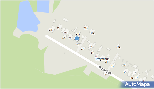 Bukowno, Przymiarki, 24, mapa Bukowno