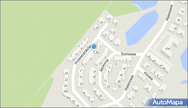 Bydgoszcz, Przewoźników, 7, mapa Bydgoszczy