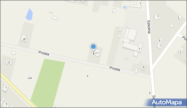 Cendrowice, Prosta, 6, mapa Cendrowice