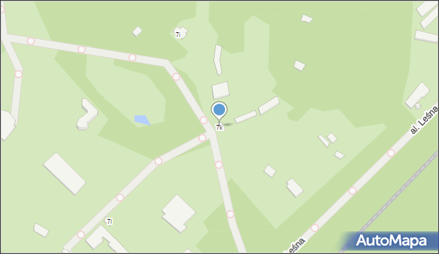 Chorzów, Promenada Ziętka Jerzego, gen., 7k, mapa Chorzów