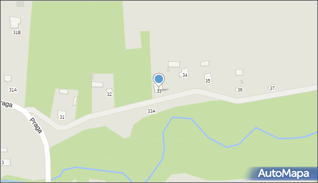 Czerwińsk nad Wisłą, Praga, 33, mapa Czerwińsk nad Wisłą