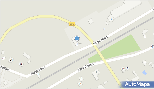 Czyżew, Przytorowa, 2, mapa Czyżew