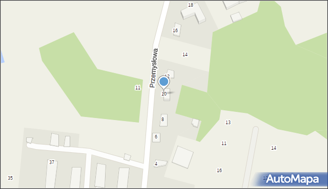 Dąbrowa Chełmińska, Przemysłowa, 10, mapa Dąbrowa Chełmińska