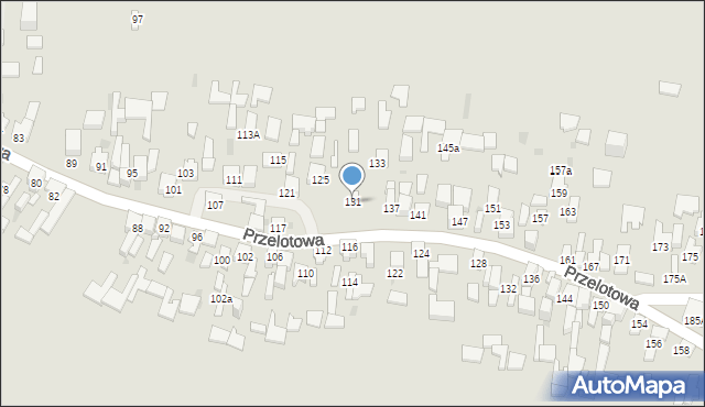 Dąbrowa Górnicza, Przelotowa, 131, mapa Dąbrowa Górnicza