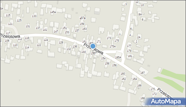 Dąbrowa Górnicza, Przelotowa, 150, mapa Dąbrowa Górnicza