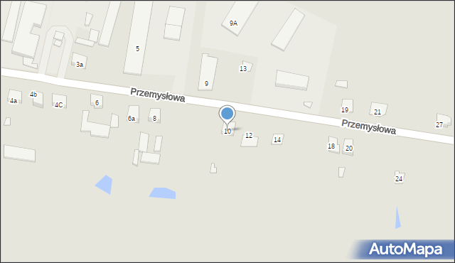 Dobre, Przemysłowa, 10, mapa Dobre