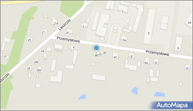 Dobre, Przemysłowa, 4a, mapa Dobre