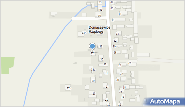 Domaszowice, Przyborowskiego Walerego, 37, mapa Domaszowice