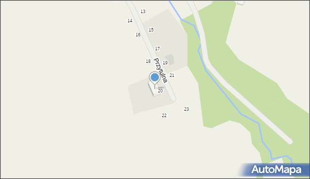 Donimierz, Przytulna, 26, mapa Donimierz