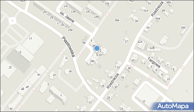 Dzierżoniów, Przesmyk, 7, mapa Dzierżoniów