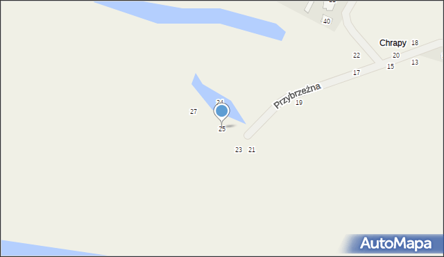 Dzikowo, Przybrzeżna, 25, mapa Dzikowo