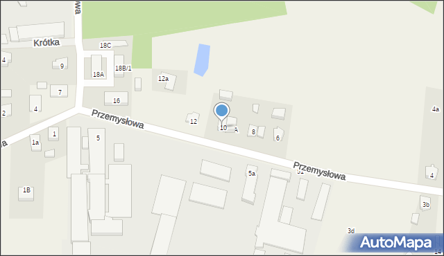 Galewice, Przemysłowa, 10, mapa Galewice