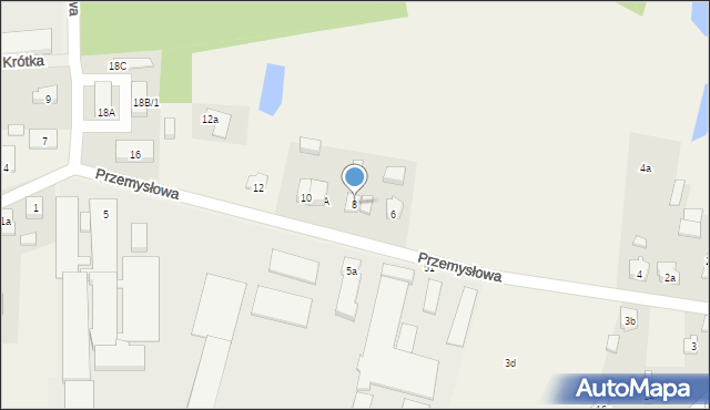 Galewice, Przemysłowa, 8, mapa Galewice