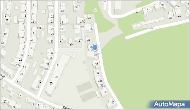Gdynia, Przerwy-Tetmajera Kazimierza, 30, mapa Gdyni