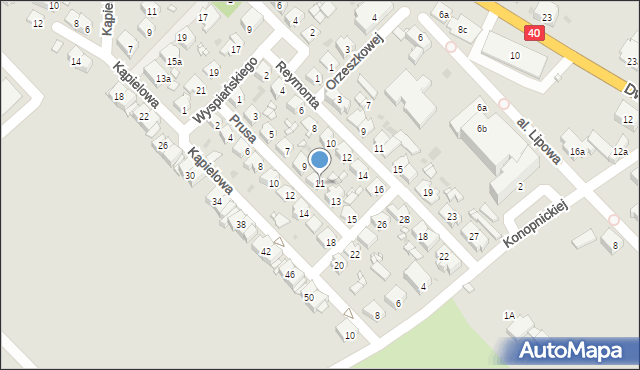 Głogówek, Prusa, 11, mapa Głogówek