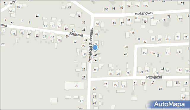 Gogolin, Przyjaciół Schongau, 24a, mapa Gogolin