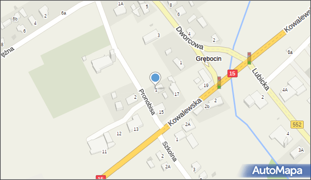 Grębocin, Pronobisa Jana, ks., 1, mapa Grębocin