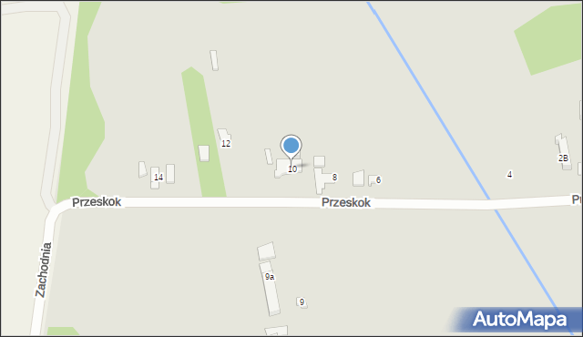 Grodzisk Mazowiecki, Przeskok, 10, mapa Grodzisk Mazowiecki