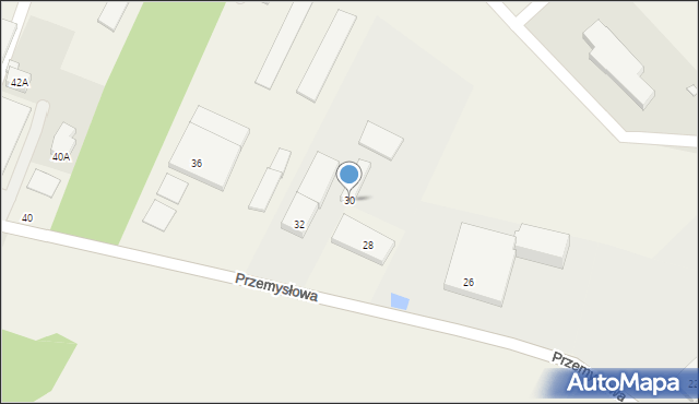 Ignatki, Przemysłowa, 30, mapa Ignatki