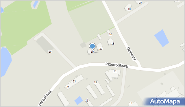 Jabłonowo Pomorskie, Przemysłowa, 22, mapa Jabłonowo Pomorskie