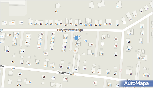 Janikowo, Przybyszewskiego Stanisława, 39, mapa Janikowo