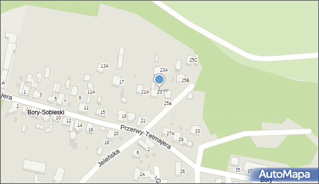 Jaworzno, Przerwy-Tetmajera Kazimierza, 23, mapa Jaworzno