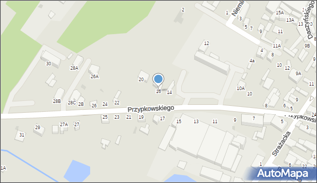 Jędrzejów, Przypkowskiego Feliksa, 16, mapa Jędrzejów