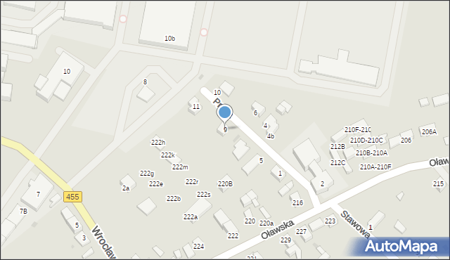 Jelcz-Laskowice, Prusa Bolesława, 9, mapa Jelcz-Laskowice
