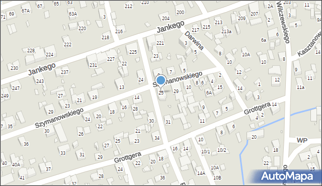 Katowice, Przerwy-Tetmajera Kazimierza, 25, mapa Katowic