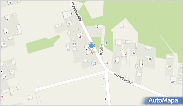 Kletnia, Przedborska, 19, mapa Kletnia