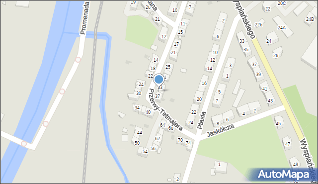 Kłodzko, Przerwy-Tetmajera Kazimierza, 35, mapa Kłodzka