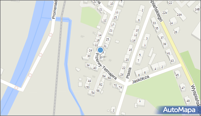 Kłodzko, Przerwy-Tetmajera Kazimierza, 37, mapa Kłodzka