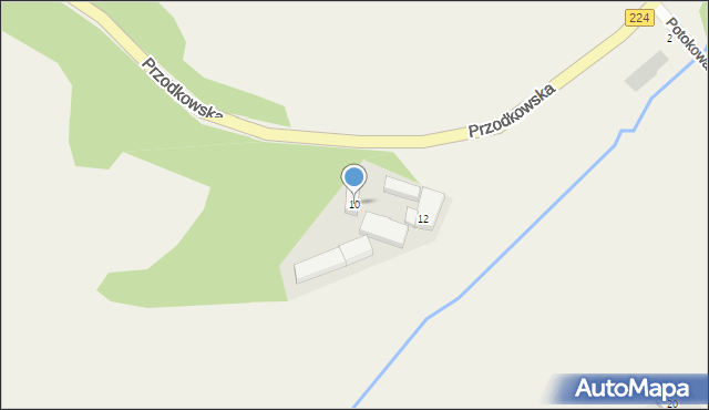 Kobysewo, Przodkowska, 10, mapa Kobysewo