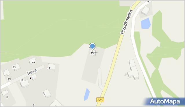 Kobysewo, Przodkowska, 35, mapa Kobysewo