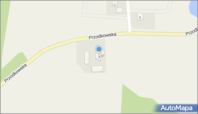 Kobysewo, Przodkowska, 4, mapa Kobysewo