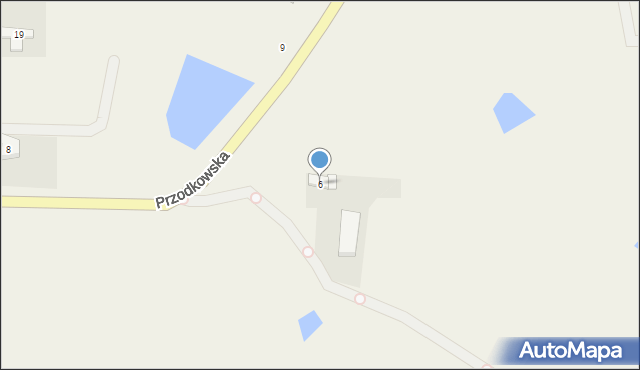 Kobysewo, Przodkowska, 6, mapa Kobysewo