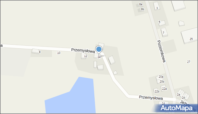 Kochanowo, Przemysłowa, 14, mapa Kochanowo