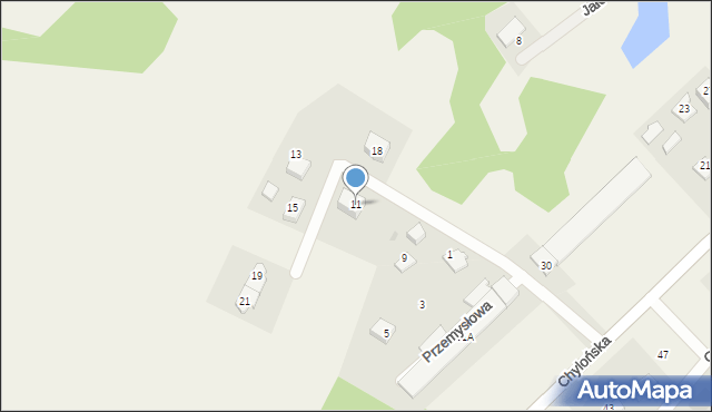 Koleczkowo, Przemysłowa, 11, mapa Koleczkowo