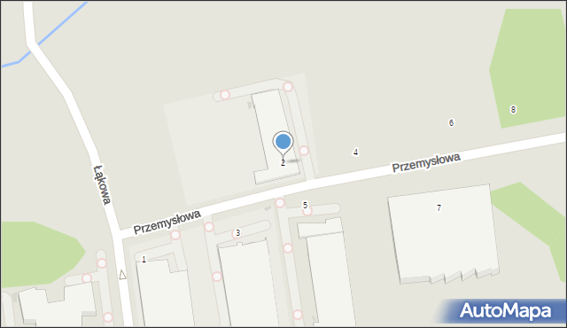 Konstantynów Łódzki, Przemysłowa, 2, mapa Konstantynów Łódzki