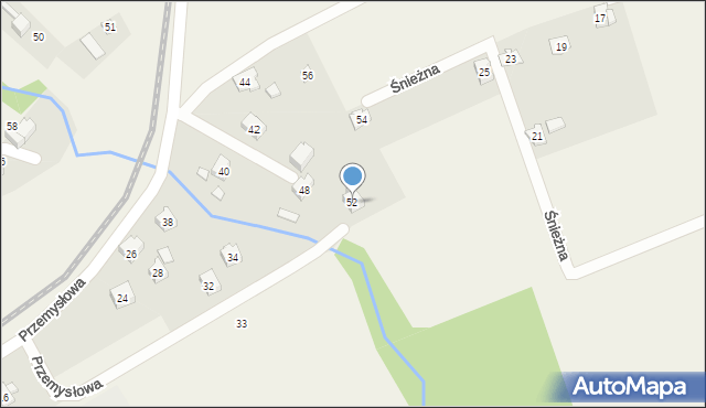 Kozy, Przemysłowa, 52, mapa Kozy