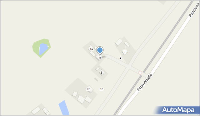 Książki, Promenada, 6, mapa Książki