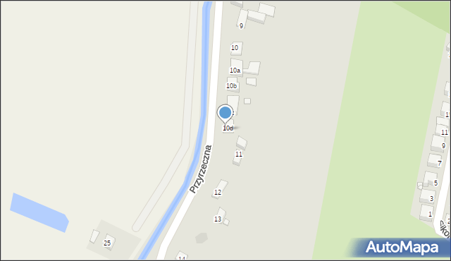 Kwidzyn, Przyrzeczna, 11a, mapa Kwidzyn