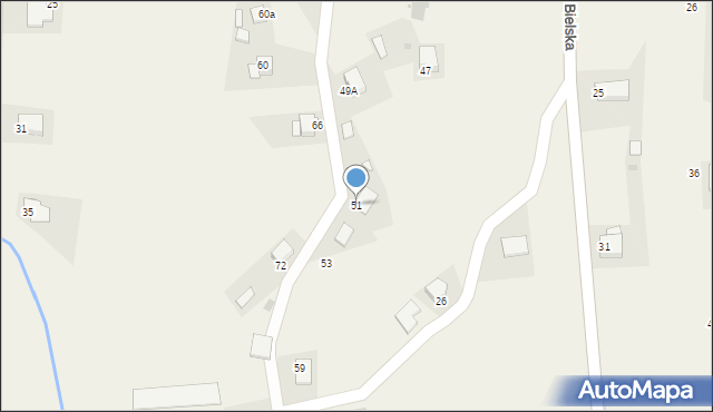 Łopuszna, Przerwy-Tetmajera Kazimierza, 51, mapa Łopuszna