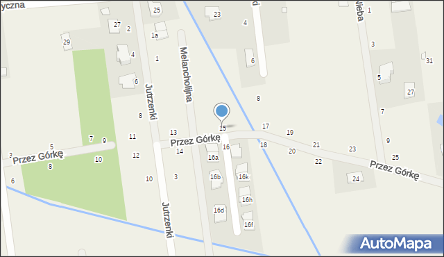 Łoziska, Przez Górkę, 15, mapa Łoziska